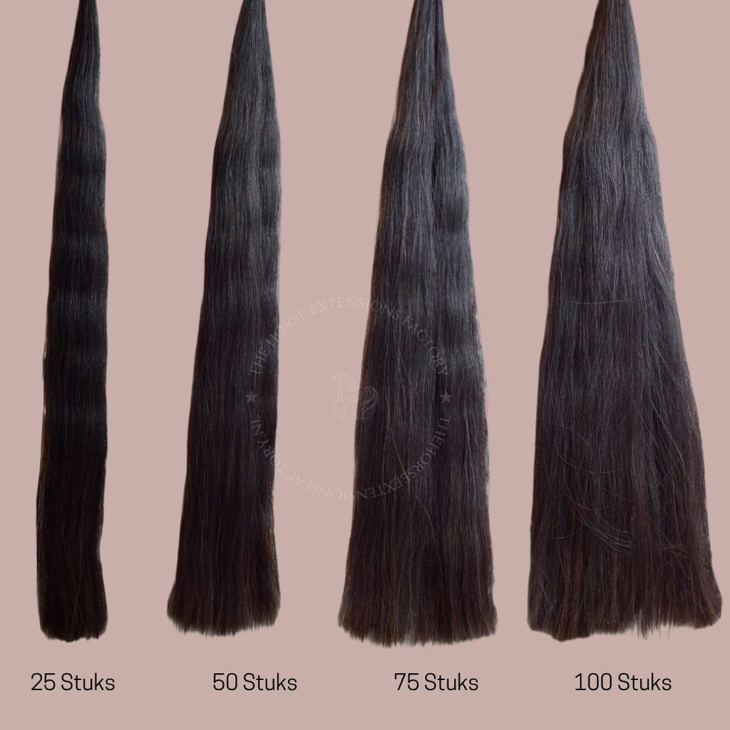 DIY Paarden I-Tip Extensions Staart