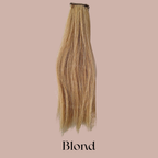 Maantop Clip-in van maanhaar in kleur 5. Creme blond